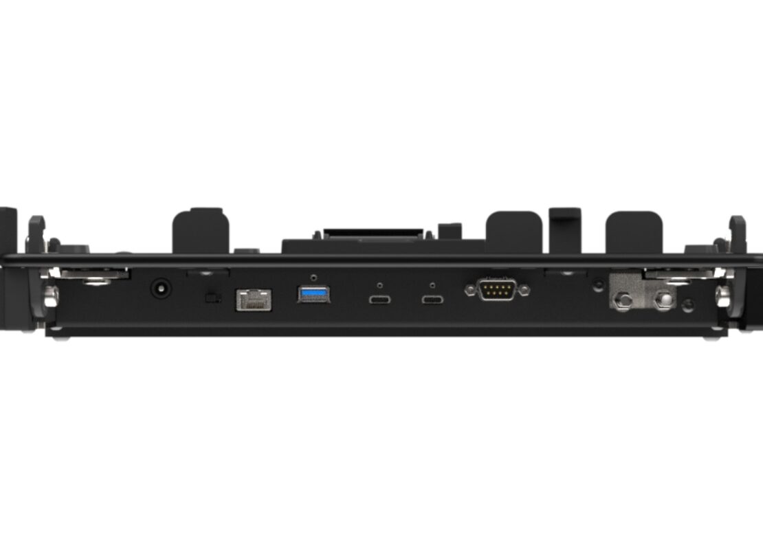 Panasonic TOUGHBOOK® 56 TrimLine™ Full Laptop Docking Station Dual RF back ports view