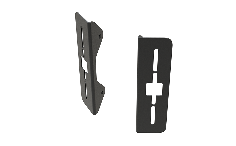 Rivian Push Bumper Side Light Bracket render