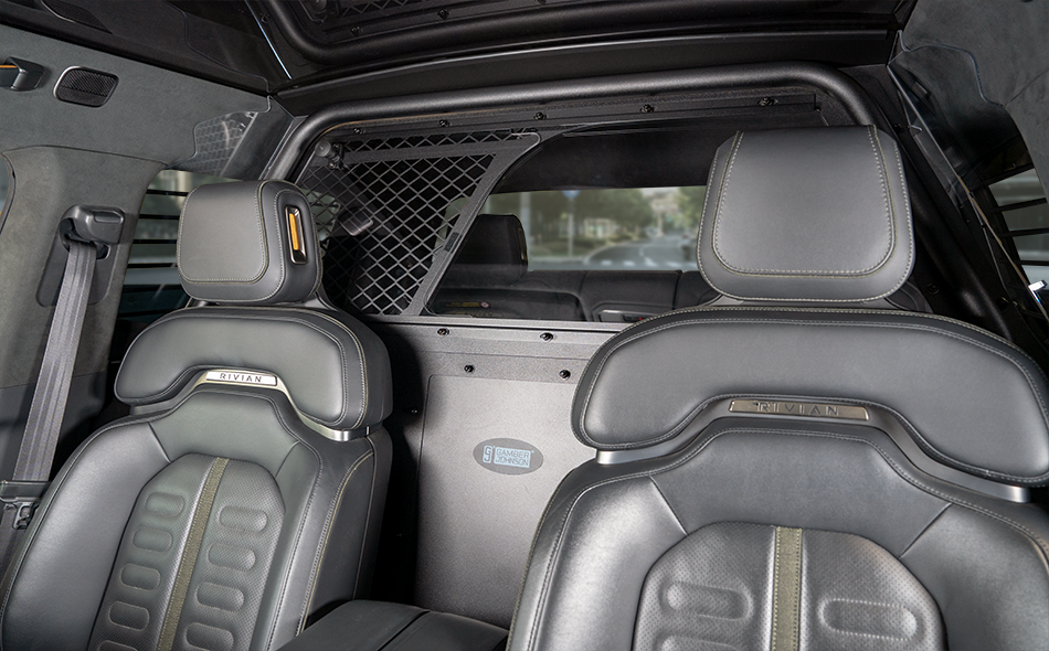 Rivian R1S Passenger Partition