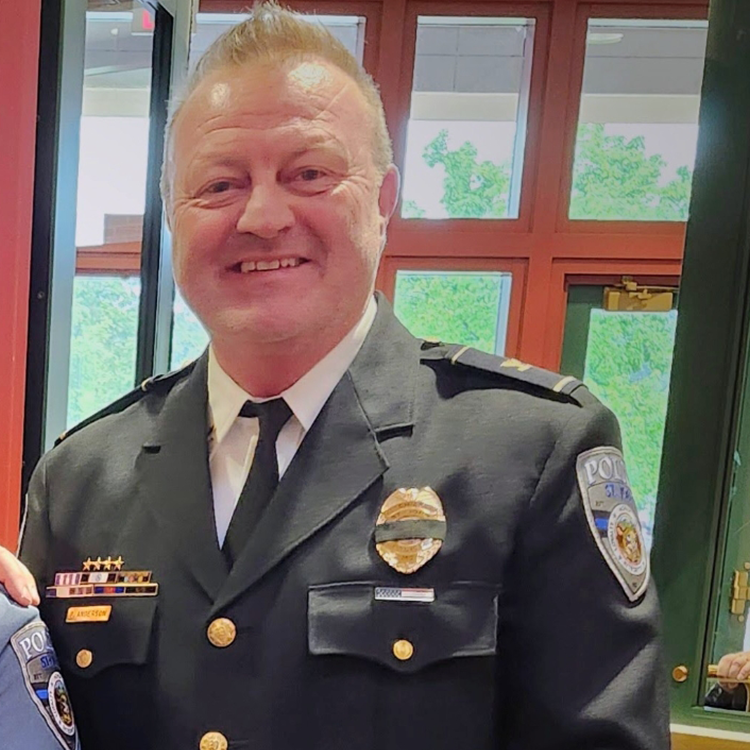Paul Anderson, Chief of Police, City of St. John Police Department