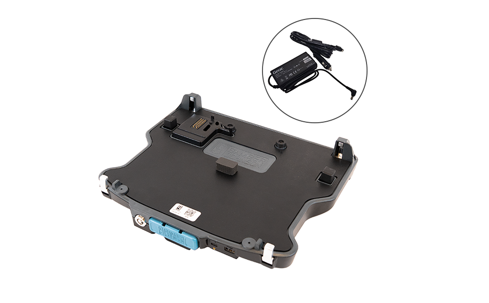 Getac V120 Docking Station, Lite Port, No RF with 120W Auto Power Adapter