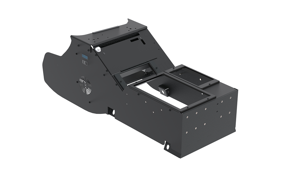2025+ Chevrolet Tahoe Wide Body Console Box with Internal Printer Mount (4.5 Extended Mounting Space)