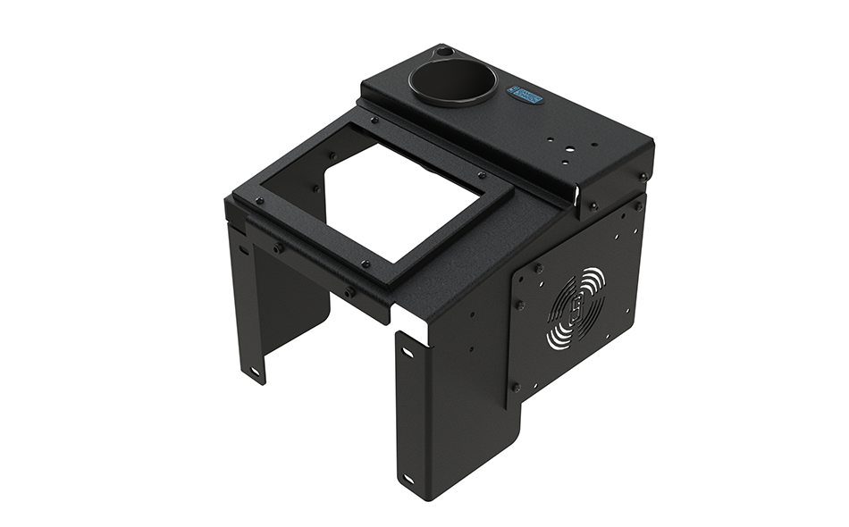 Radio Platform for 9” Radio Box (Floor Shift, Cupholder)