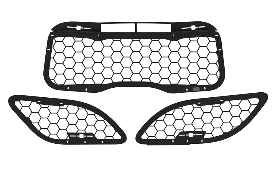 Dodge Durango 2021+ Cargo Window Guards - Hex