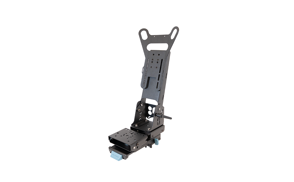 Flat Fold Mongoose XLE 9” Kit with Landscape to Portrait Mount: Rotational Bracket Kit