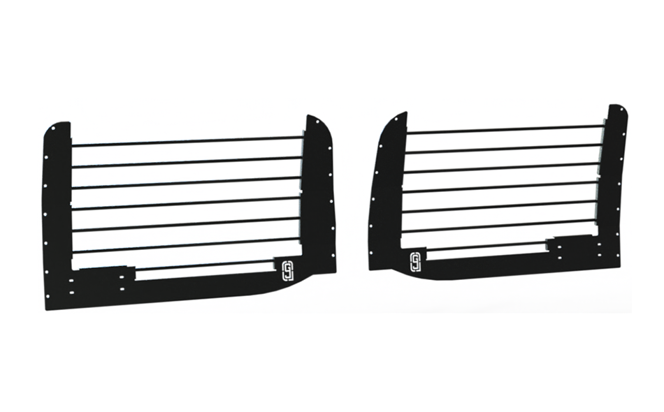 2021+ Ford F-150 Steel Window Guards