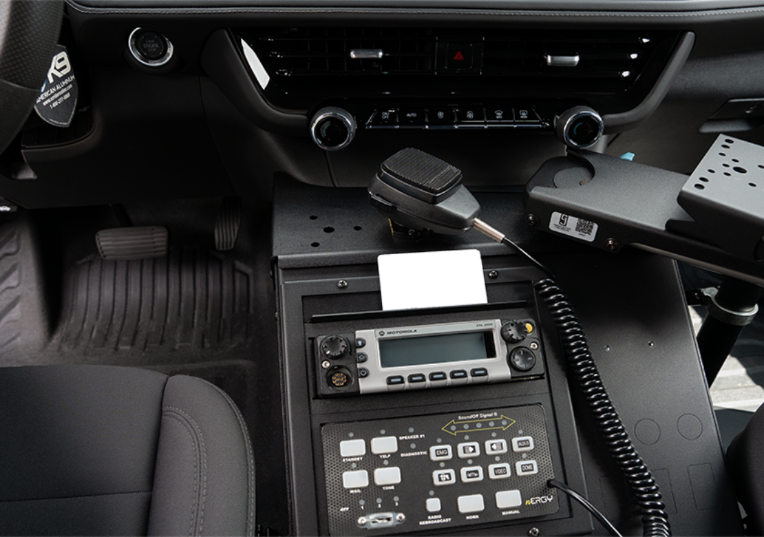 ID Holder Faceplate in a Chevy Tahoe