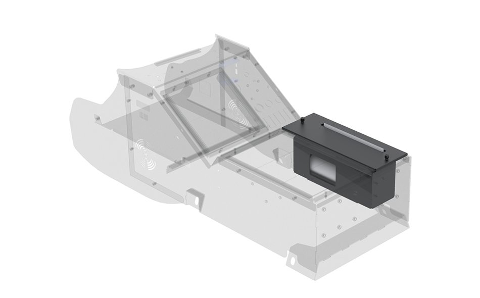 Internal Printer Mount - Lock Box Replacement Render