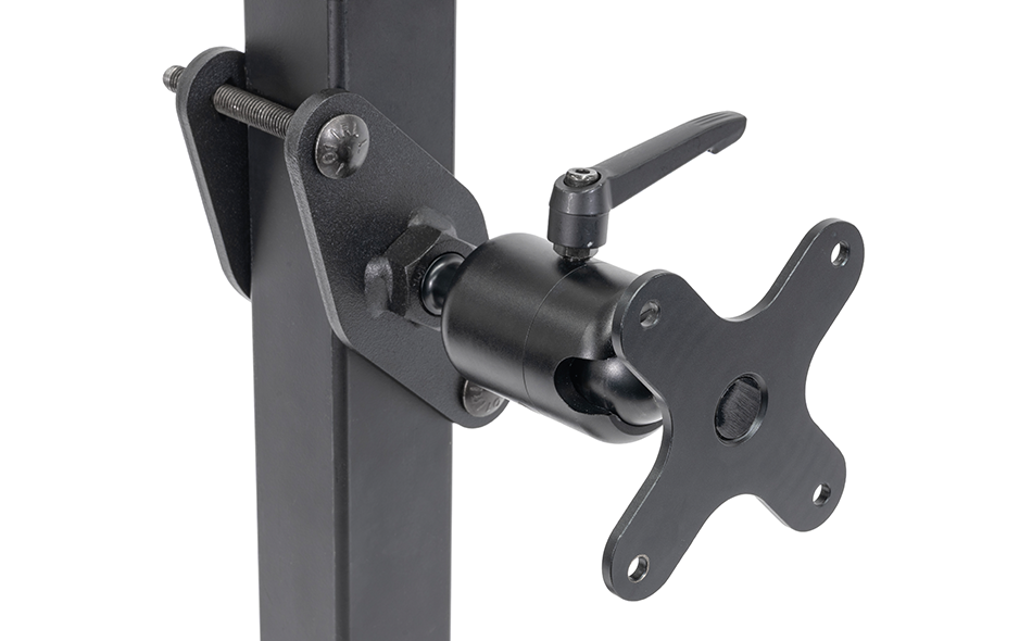 ZIRKONA - 4" DIAMOND PLT MOUNT W LARGE JOINER 75MM VESA PLT