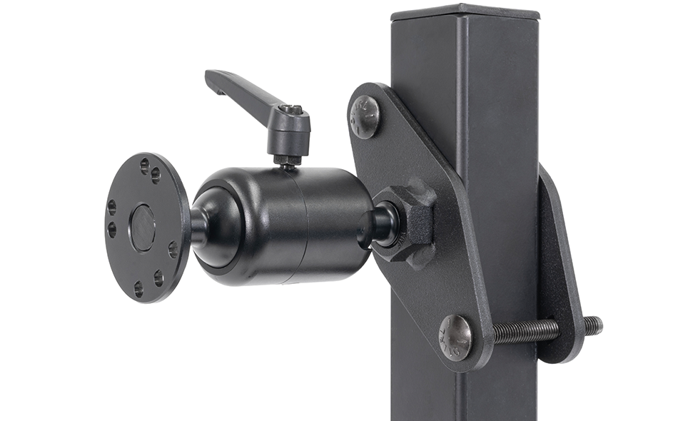 ZIRKONA 4" - DIAMOND PLT MOUNT W LARGE JOINER AMPS MTG PLT