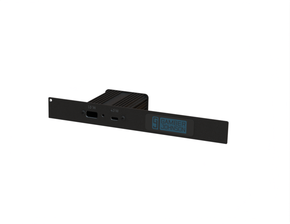 FACEPLATE - 1" - LIND USB A 15W + USB C 45W