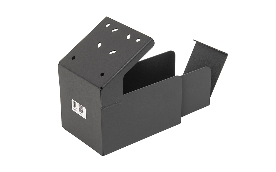 3" WIDE X 8" LONG FANFOLD LABEL HOLDER - Angle