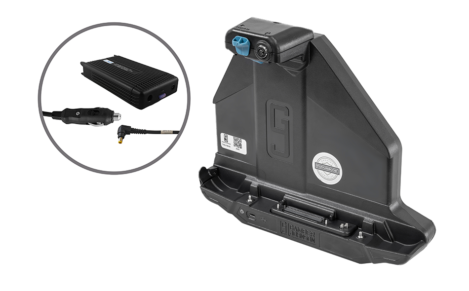 KIT: DOCK-PANASONIC-SLIM-G2/G3 TABLET NON-POWERED SERIAL DUAL RF BARE WIRE PWR SUPPLY